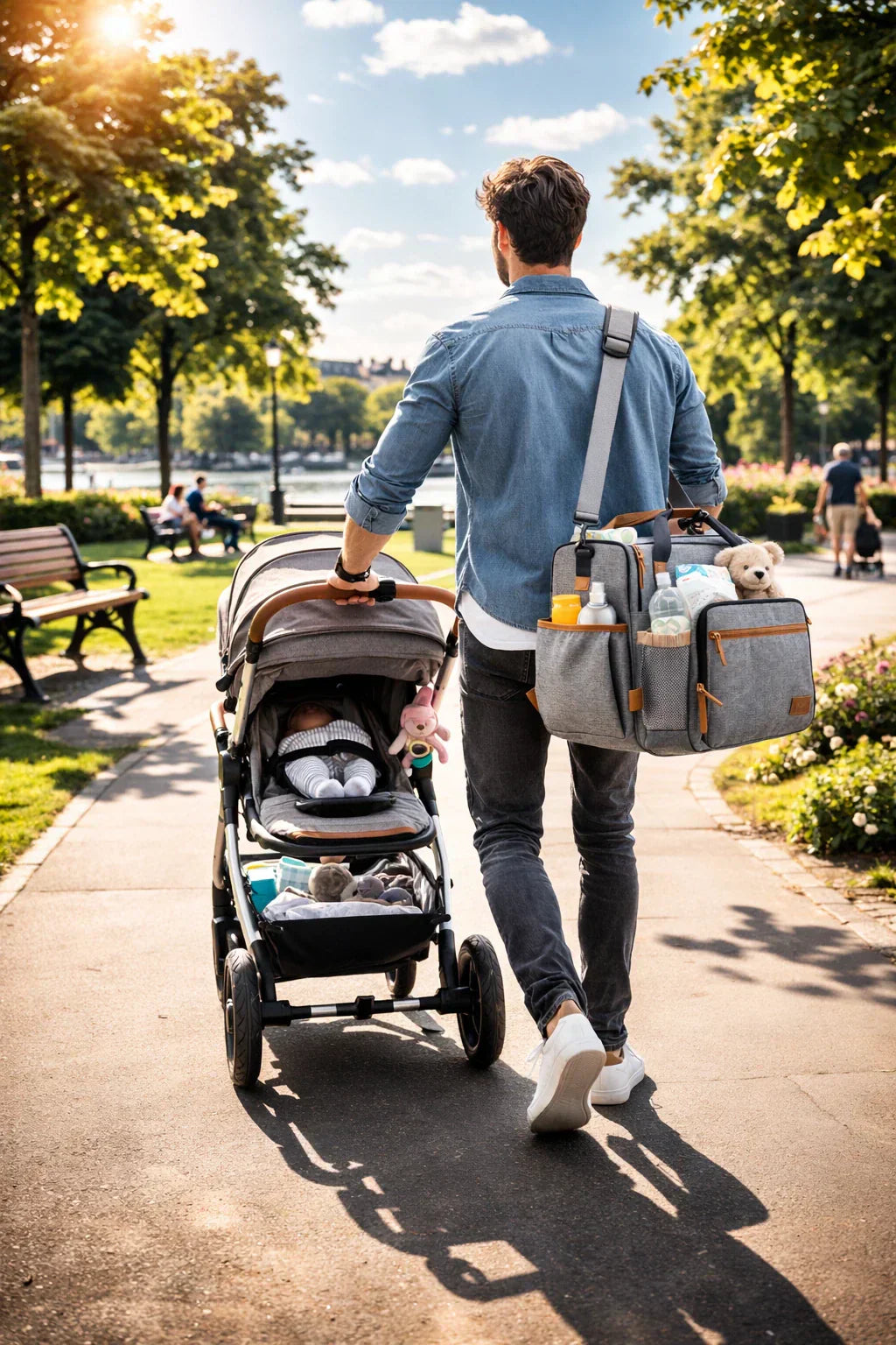 Comment porter son sac à langer sans avoir mal au dos ou aux épaules ?