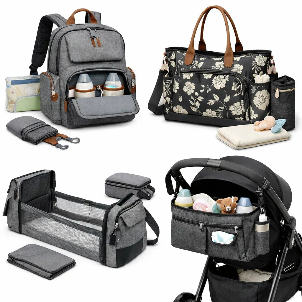 Plusieurs type de sac à langer pour plusieurs utilités