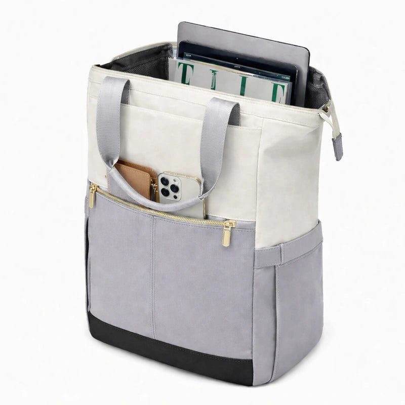 Sac à Dos Cargo Zwei CAR250 – Gris Ice – Polyuréthane – Neuf