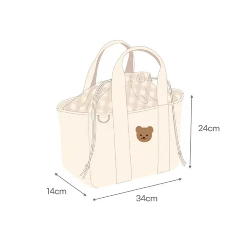 Dimension du sac a langer imperméable noir
