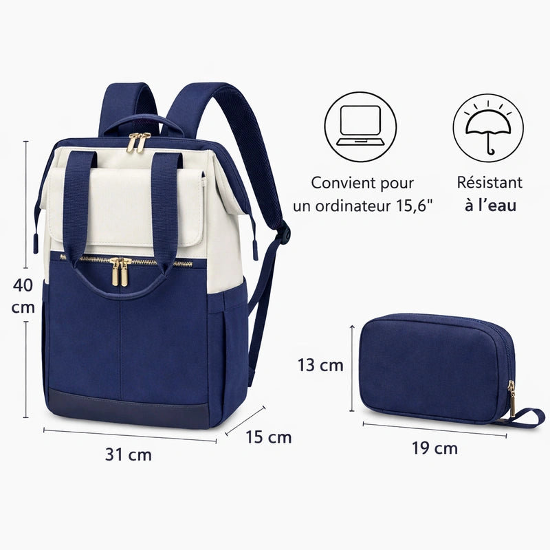 Sac à dos maternelle About friends LÄSSIG - bleu ardoise