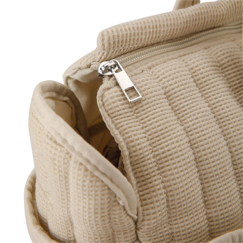 Grand sac à langer bebe fermeture zippé 