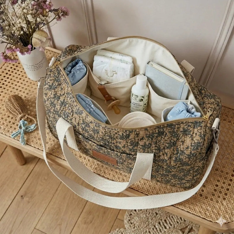 Intérieur du sac à langer adorable