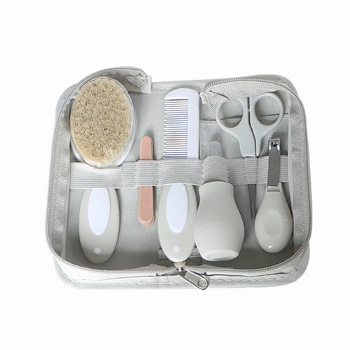 Kit trousse de toilette bébé gris