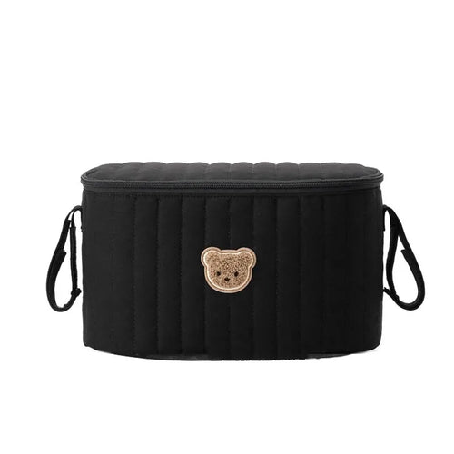 Mini sac à langer noir