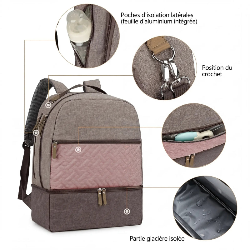 Options du sac à langer petit