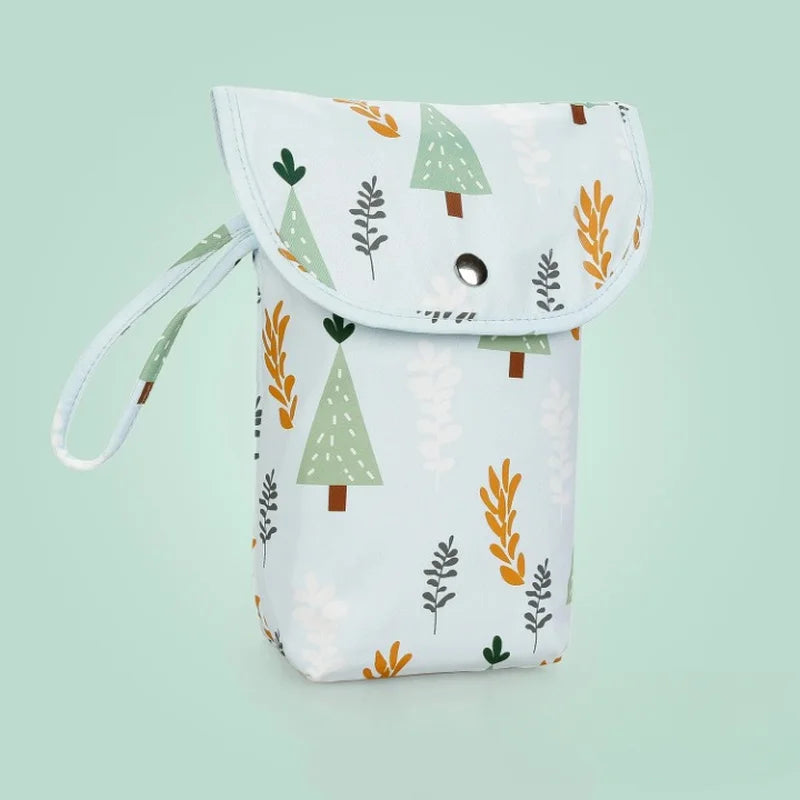 Petit sac à couche motifs foret