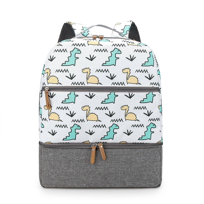 Petit sac à dos à langer dinosaure