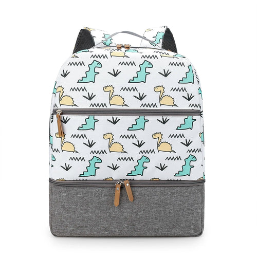 Petit sac à dos à langer dinosaure