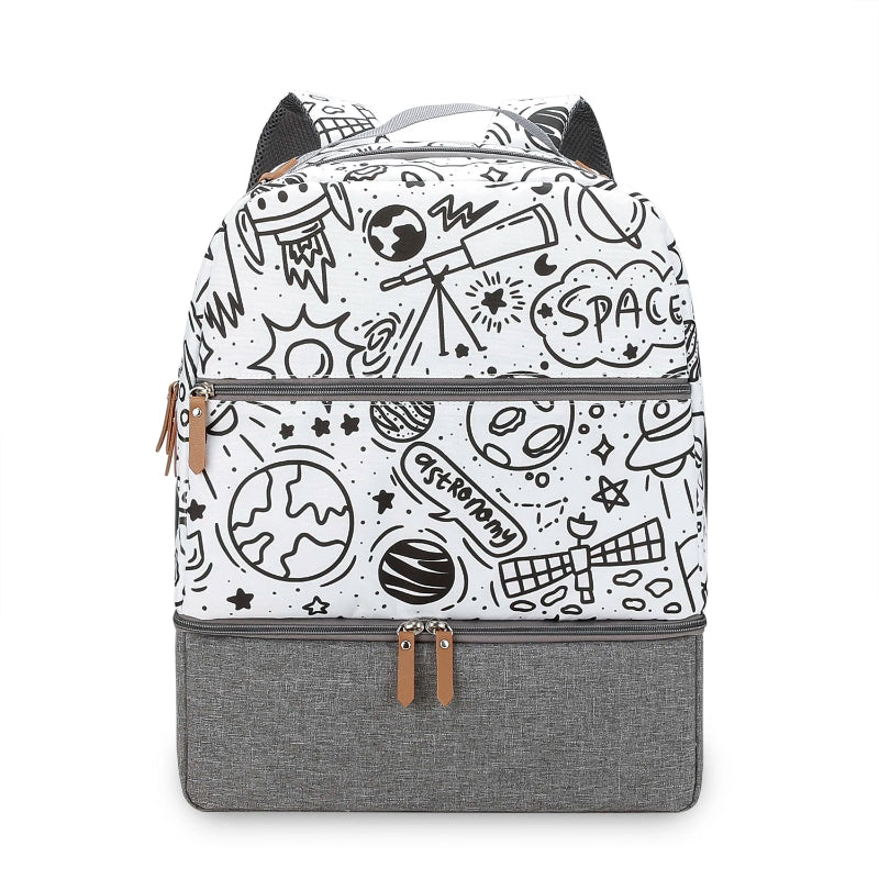 Petit sac à dos à langer espace