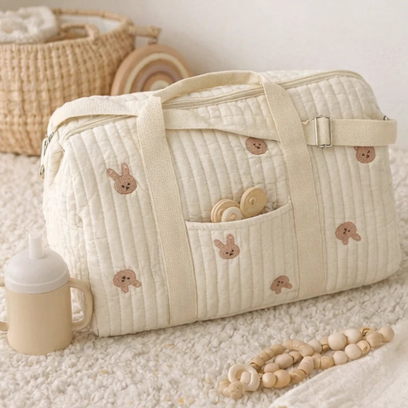 Poche extérieur du sac a langer grand format