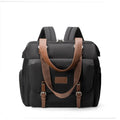 Sac à dos à langer noir