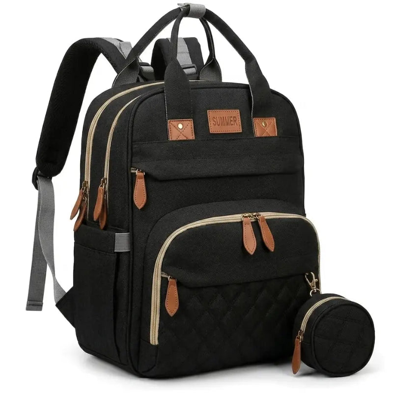 Sac à langer lit noir