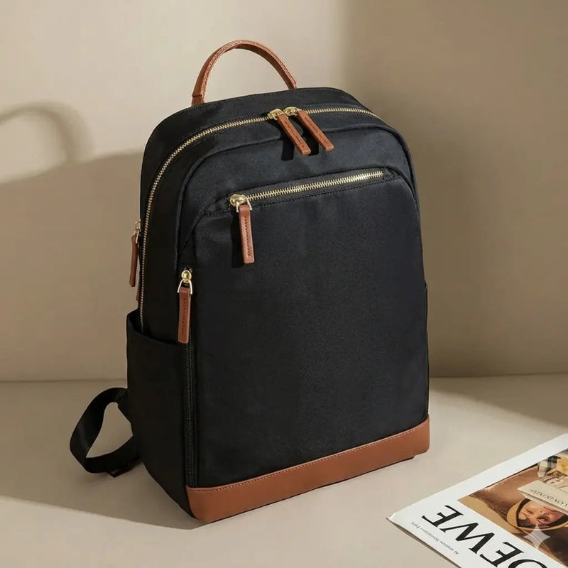 Sac à dos à langer bébé marron
