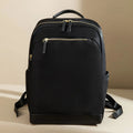 Sac à dos à langer bébé noir de face