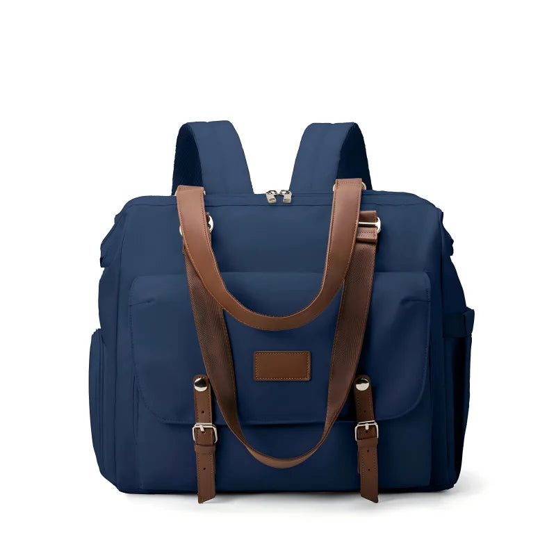 Sac à dos à langer bleu
