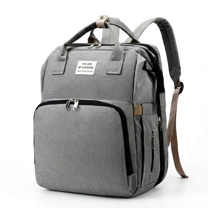 Sac à langer 3 en 1 gris