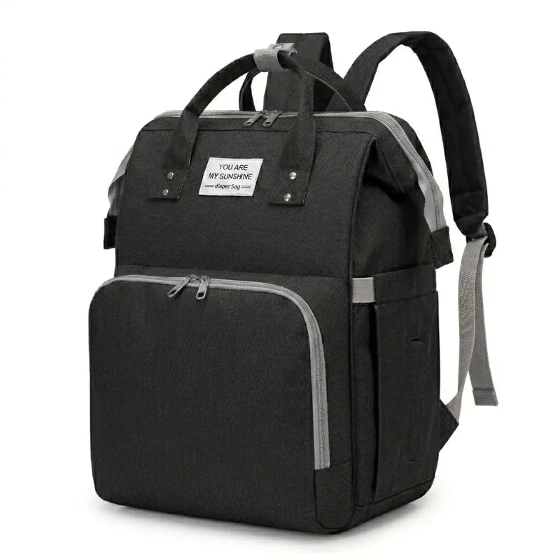Sac à langer 3 en 1 noir