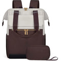 Sac à langer à dos marron
