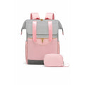 Sac a langer a dos rose