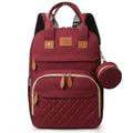 Sac à langer lit rouge