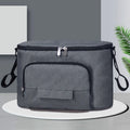 Sac à langer poussette gris