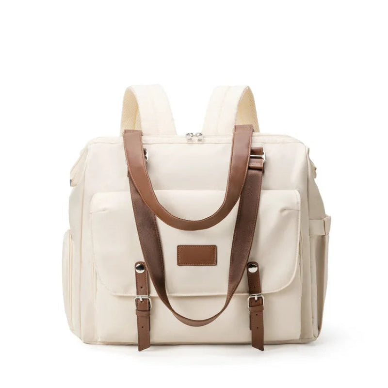 Sac à langer pratique beige