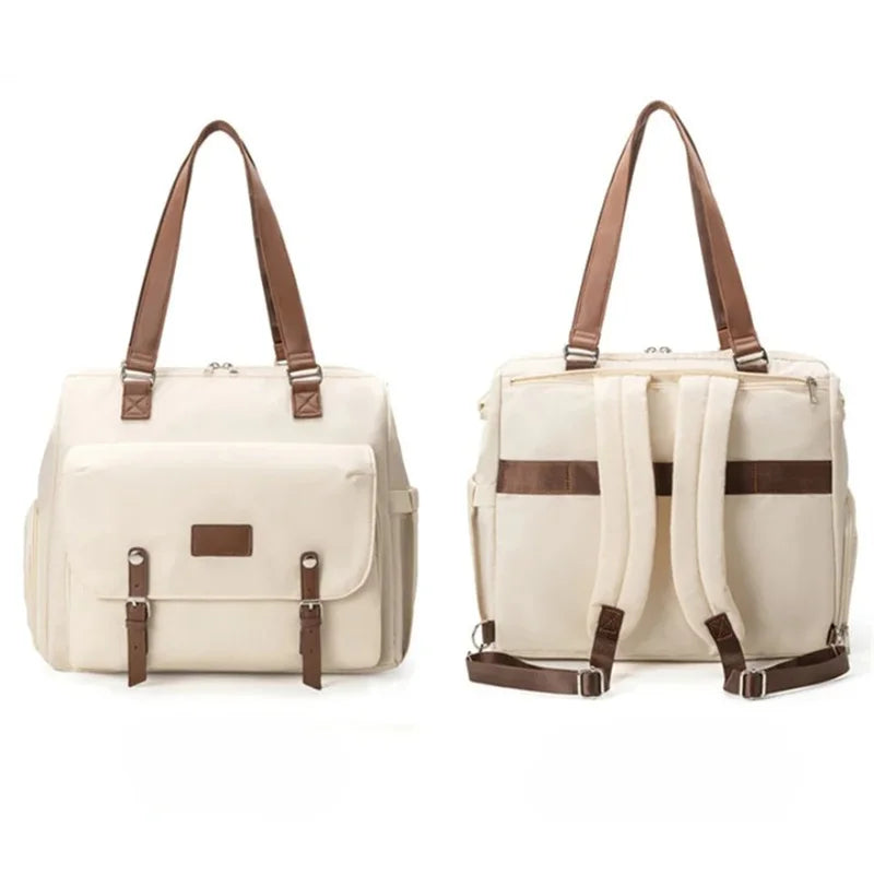 Sac à langer pratique de face et de dos