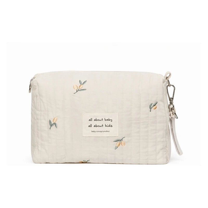 Petit sac à langer fleuri