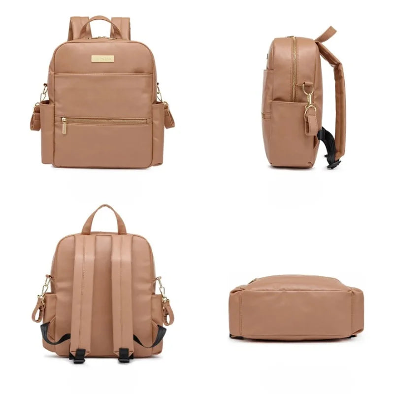 Sac à langer à dos imperméable avec différentes vues